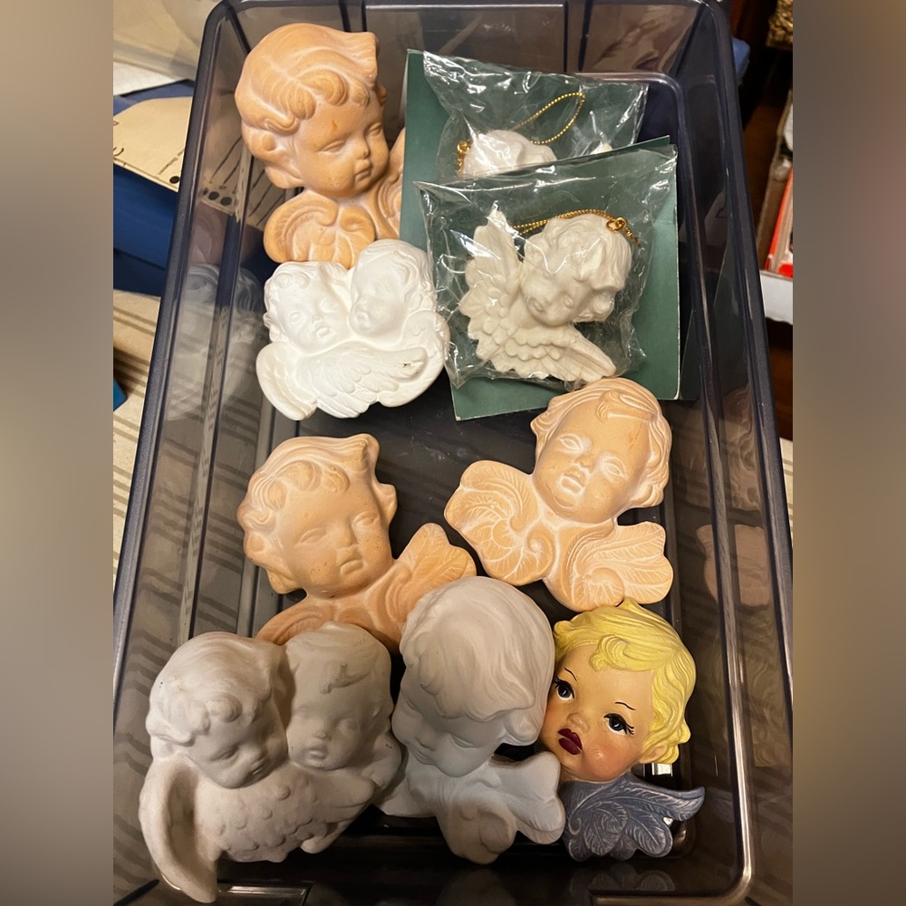 Vintage Angelic Cherub Figurines